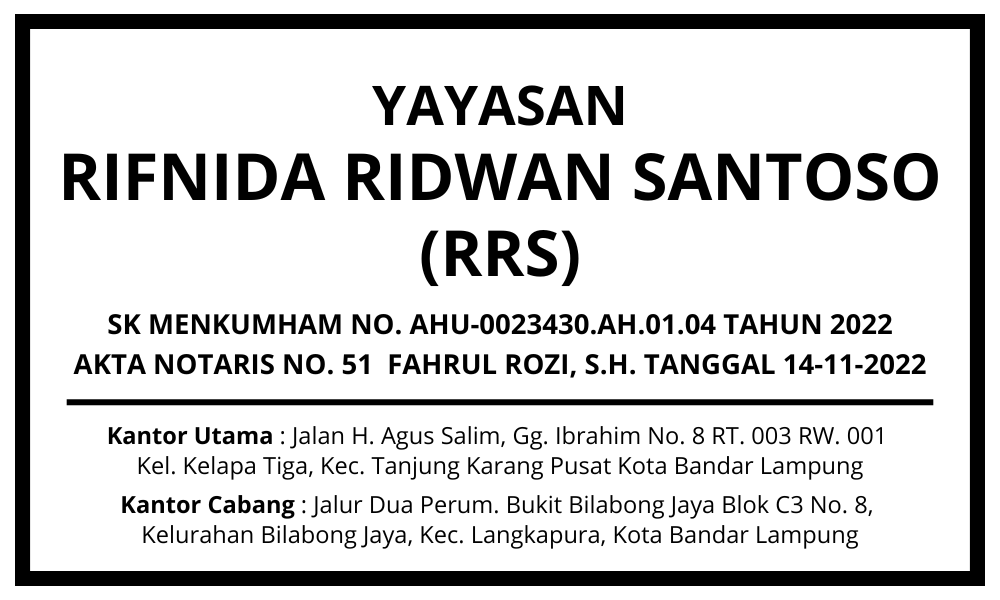 Yayasan Rifnida Ridwan Santoso